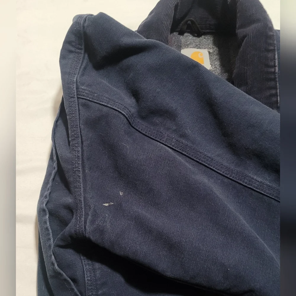 Mens Carhart Detroit Work Jacket In Navy - Picture 10 of 11